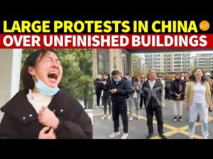 Large Protests in China Over Unfinished Buildings! CCP’s Bizarre Move:Forcing Divorcees to Buy Homes