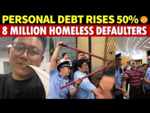 China’s Personal Debt up 50%, 8 Million Become Defaulters, Leading to Homelessness