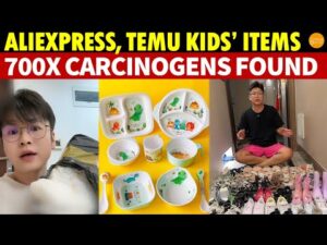 South Korea Alarmed! AliExpress & Temu Children’s Products Contain Carcinogens 700X Over the Limit