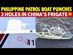 Humiliation! Philippine Patrol Boat Punches Three Big Holes in CCP’s Fragile Frigate