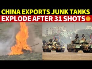 ジャンク戦車は31発の射撃で破裂：中国は数百台をバングラデシュに輸出、同盟国を大砲の餌として扱う