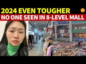 2024 Even Tougher! No One Seen in China’s 8-Level Mall, All Shopkeepers Are Depressed