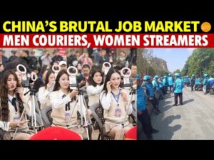 China’s Brutal Job Market: Most Men Turn Couriers, Women Become Streamers, Even PhDs Remain Jobless