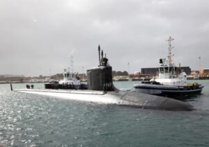 Australia performs first nuclear submarine maintenance work