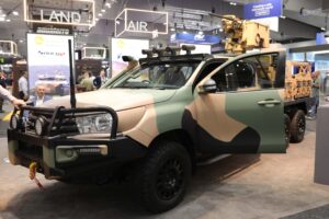 Supacat debuts Medium Utility Vehicle