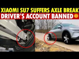 Xiaomi SU7 Broke Its Axle at 43 MPH Over a Pothole—Chinese EVs Are a Step Backward in Tech