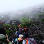 Japanese officials want ‘selfish’ Mount Fuji climbers to pay for off-season rescue