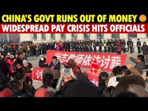 China’s Government Runs Out of Money! Widespread Unpaid Salaries Hit Officials, Teachers, Doctors