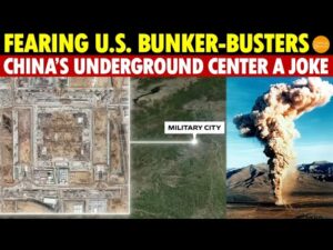 Fearing U.S. Bunker-Busters, China Builds Largest Underground Command Center, But It’s a Joke