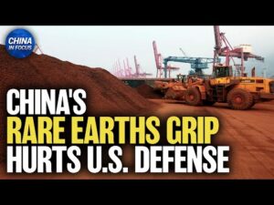Chinese Mineral Grip Threatens US Defense Industry
