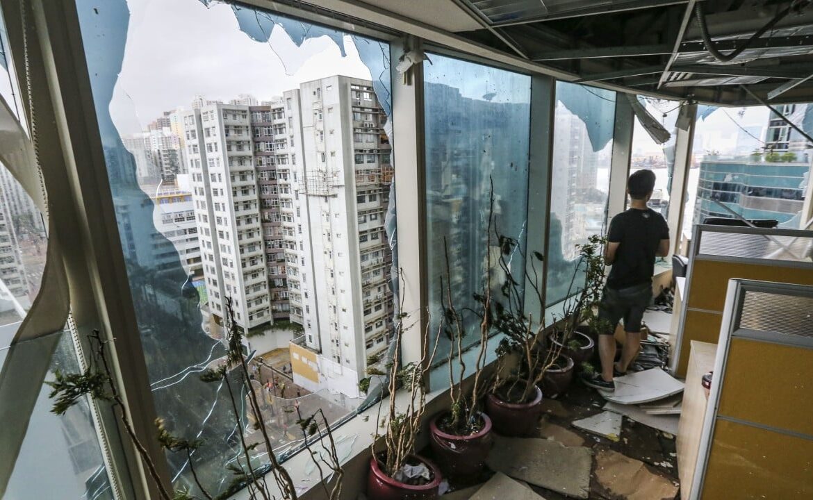 Hong Kong could incur millions in building repairs from typhoon damage: experts