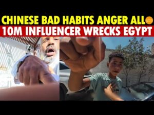 Chinese Bad Habits Abroad Anger the World! Influencer with 10M Fans Causes Chaos in Egypt Hotel