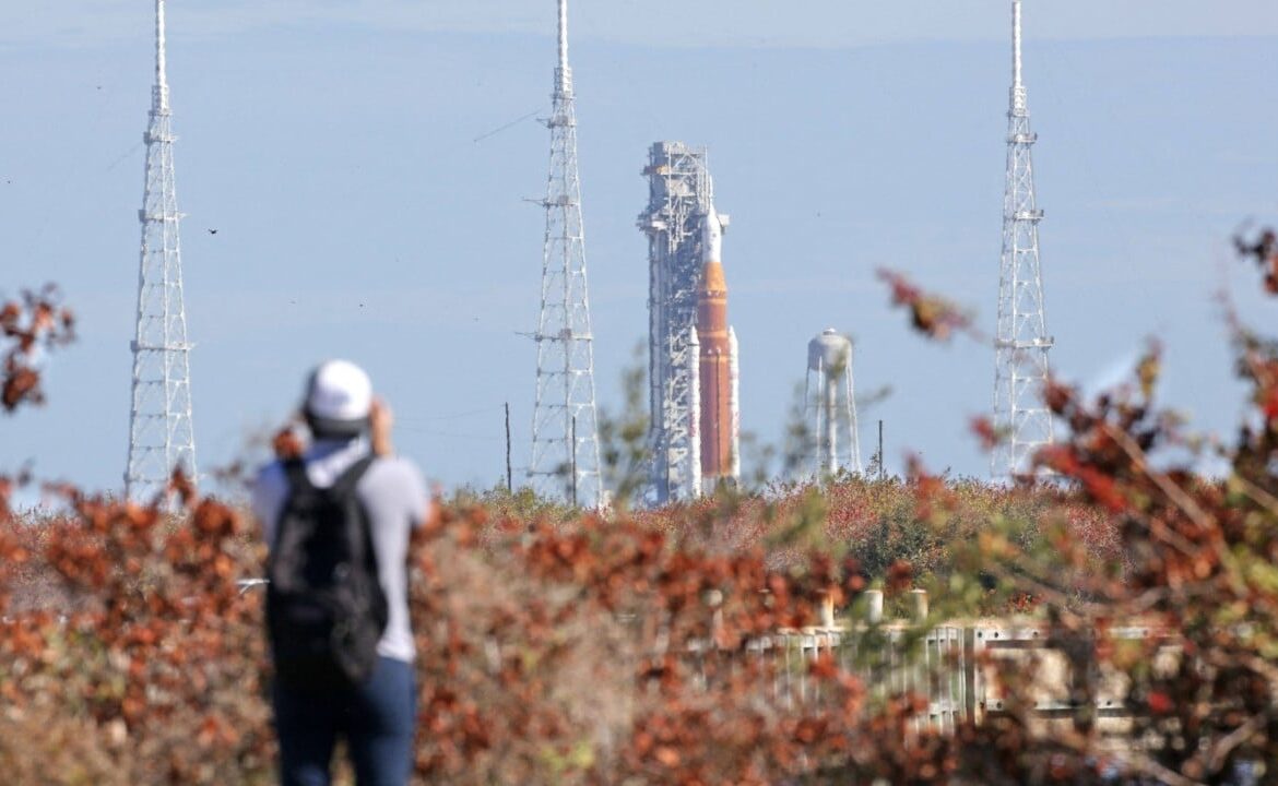 Nasa moon rocket hit by new problem, pushing launch with astronauts into April