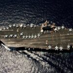 US shoots down Iranian drone ‘aggressively’ approaching aircraft carrier