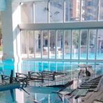 Large section of ceiling plunges into Hong Kong estate’s indoor pool
