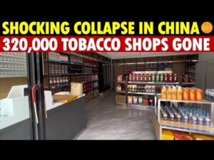 Total Collapse! China’s Fake Economy Exposed: 320,000 Tobacco & Alcohol Shops Gone in One Year