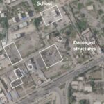 Video shows apparent US strike as Trump blames Iran for school massacre