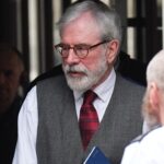 Northern Ireland’s Gerry Adams in UK court for trial over IRA bombings