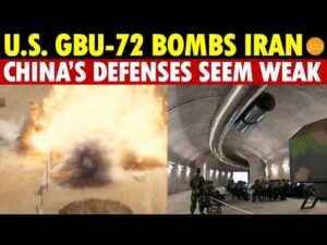 China Terrified! U.S. GBU-72 Turns Iran’s Missile Base Into Graveyard, China Can’t Defend