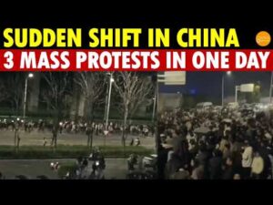 Sudden Shift in China’s Politics! 3 Large-Scale Protests in One Day, Thousands Revolt!
