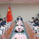 Beijing’s point man on Hong Kong affairs meets city’s leaders in capital