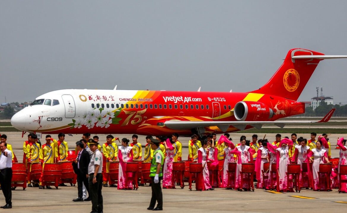 Vietnamese airline to lease up to 10 C909 jets in boost for Chinese aircraft maker