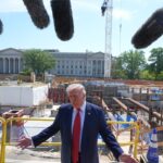 Trump reveals details of his bunker-like ballroom with drone base, underground hospital