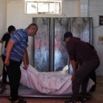 Israeli fire kills parents and their baby in Gaza refugee camp, officials say