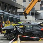 Driver arrested after wife killed in crash at Hong Kong border checkpoint