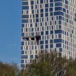 Drone hits upscale Moscow tower as Russian capital readies for Victory Day parade