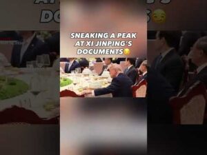 SNEAKING A PEAK AT XI JINPING’S DOCUMENT