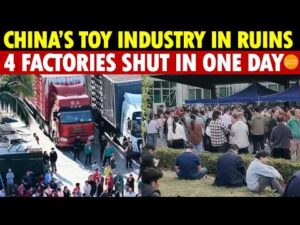China’s Toy Industry in Ruins! 4 Major Factories Shut in One Day, Tens of Thousands Lose Jobs