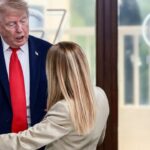Trump escalates spat with Italy’s Meloni over G7 photo claim