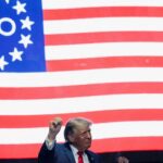Trump opens 250th US birthday party with a campaign-style rally