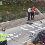 Motorcyclist dies after collision with double-decker bus in Hong Kong