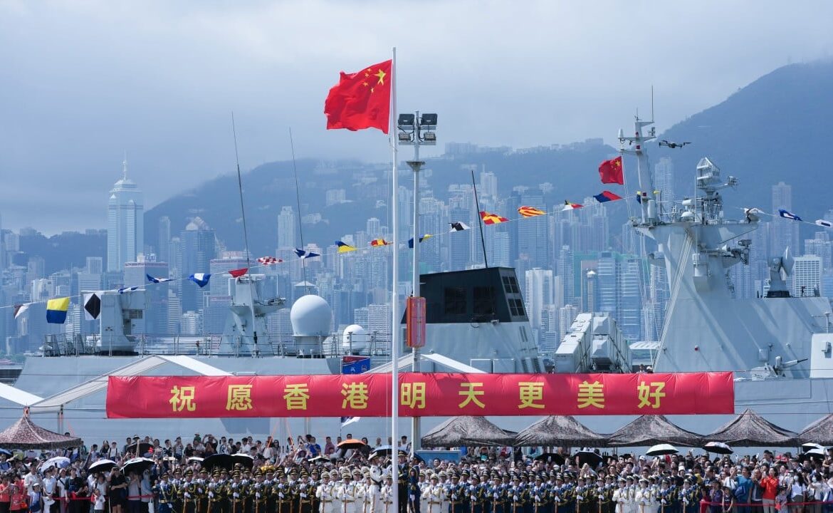 Thousands visit PLA barracks in Hong Kong to celebrate city’s return to Chinese rule