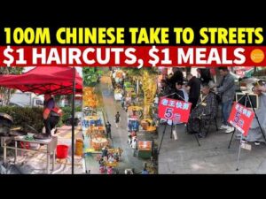 Massive Street Stall Frenzy in China! 100 Million People Go Out, Trigger Intense Overcompetition