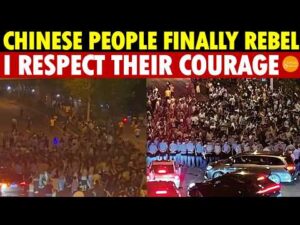 Chinese People Finally Rebel! Mass Road Block Protests Defeat Police — I Respect Their Courage!