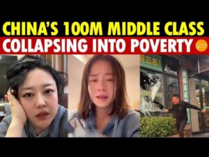 China’s Middle Class Is Collapsing Fast, 100 Million Falling Back into Poverty