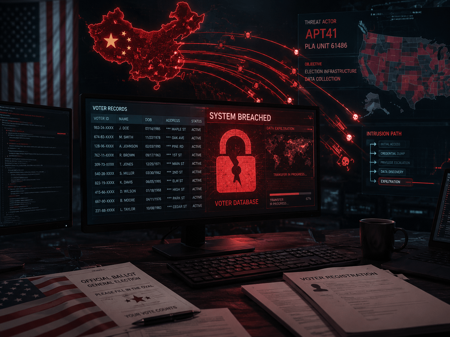 Chinese Infiltrate US Elections