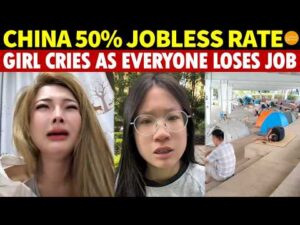 Shenzhen Girl Cries as All Friends Jobless — Bridges Filled with Unemployed: China 50% Unemployment?