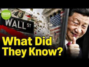 9 Mystery Accounts Made $100 Million in 48 Hours. What Did They Know? I China Insights