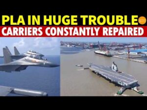 PLA In Huge Trouble! Air Sorties Drop Sharply, Aircraft Carriers Repaired Again and Again