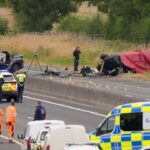 5 dead, 4 seriously injured in head-on motorway collision in Ireland