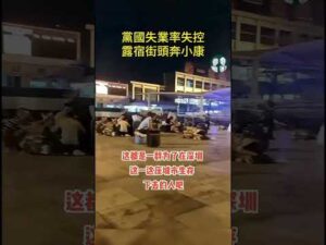 China’s Jobless Crisis: Sleeping on the Streets Becomes the New Normal I China Insights