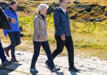 EU Commission chief Von der Leyen visits Greenland to sign new partnership deal