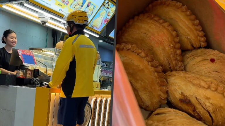 Chinese food delivery platform sparks buzz after rider flies to Singapore for curry puff run