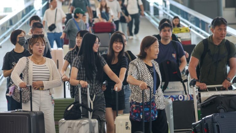 Hong Kong airport records 10% passenger growth as cargo falls for a second month