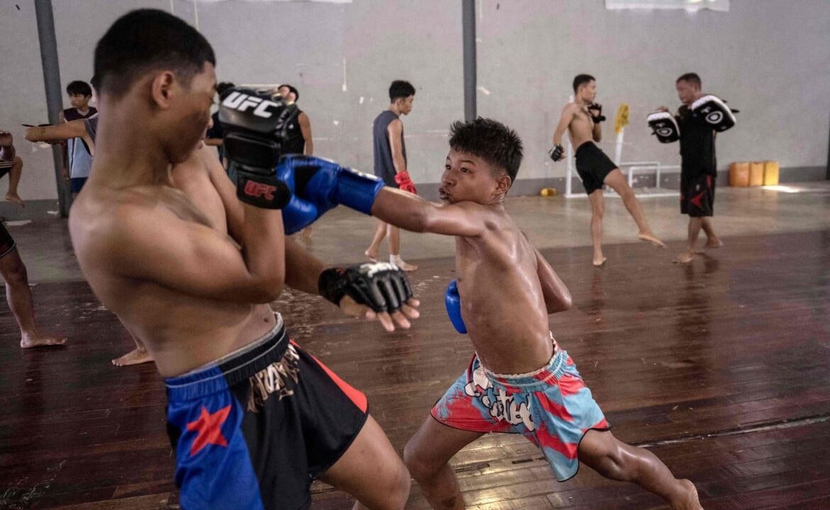 ‘Can’t live without fighting’: Myanmar youth find solace in bareknuckle lethwei