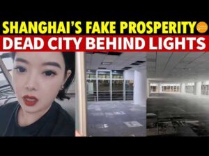 Shanghai’s Boom Is Fake: Tower Lights Shine, But Inside Is Ruined And Empty